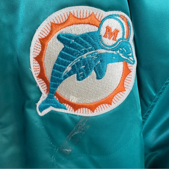 STARTER Miami Dolphins satin jacket - Picture 8 of 8